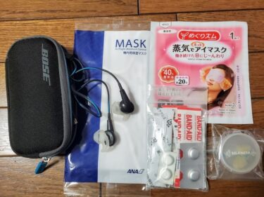 海外旅行の便利グッズなど、私の持ち物を大公開！～その①～